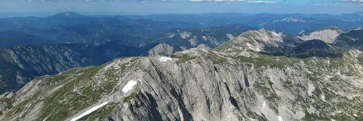 Flugwegposition um 14:13:11: Aufgenommen in der Nähe von St. Ilgen, 8621 St. Ilgen, Österreich in 2354 Meter