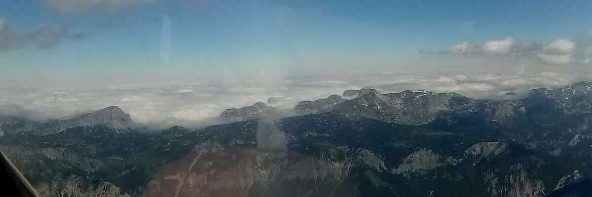 Flugwegposition um 10:26:21: Aufgenommen in der Nähe von Hafning bei Trofaiach, Österreich in 2458 Meter
