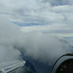 Flugwegposition um 13:57:45: Aufgenommen in der Nähe von Gemeinde Annaberg-Lungötz, Österreich in 3182 Meter