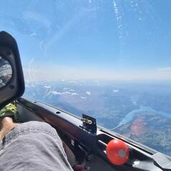 Flugwegposition um 14:36:42: Aufgenommen in der Nähe von Arrondissement de Gap, Frankreich in 5013 Meter