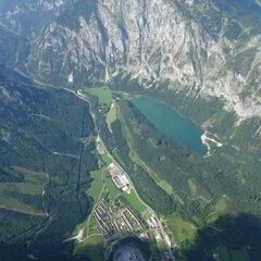 Flugwegposition um 13:32:47: Aufgenommen in der Nähe von Gemeinde Turnau, Österreich in 2699 Meter