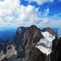 Flugwegposition um 13:29:26: Aufgenommen in der Nähe von Gemeinde Ramsau am Dachstein, 8972, Österreich in 2708 Meter