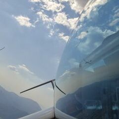 Flugwegposition um 14:19:35: Aufgenommen in der Nähe von 03040 Picinisco, Frosinone, Italien in 1896 Meter