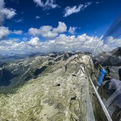 Flugwegposition um 12:51:13: Aufgenommen in der Nähe von Gemeinde Bad Gastein, Bad Gastein, Österreich in 3040 Meter