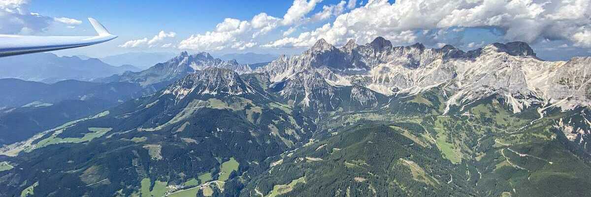 Flugwegposition um 13:24:11: Aufgenommen in der Nähe von Schladming, Österreich in 2576 Meter