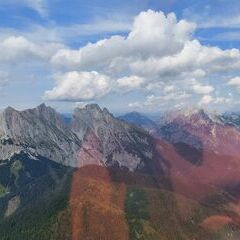 Flugwegposition um 13:52:01: Aufgenommen in der Nähe von Trieben, Österreich in 2043 Meter