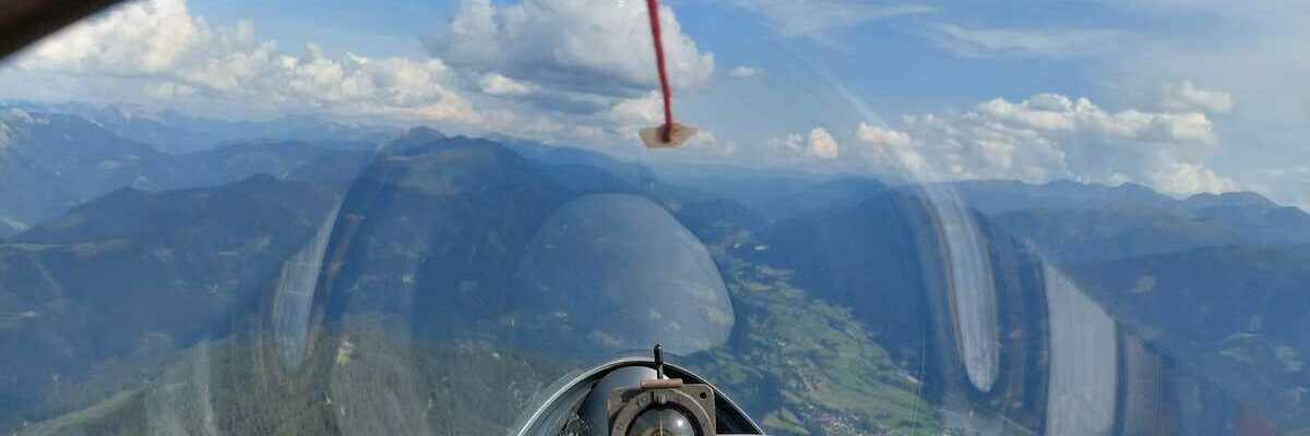 Flugwegposition um 13:51:54: Aufgenommen in der Nähe von Trieben, Österreich in 2059 Meter