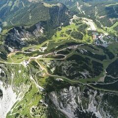 Flugwegposition um 13:23:30: Aufgenommen in der Nähe von Gemeinde Wildalpen, 8924, Österreich in 2365 Meter