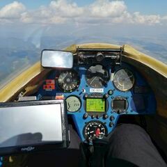 Flugwegposition um 12:51:40: Aufgenommen in der Nähe von Gemeinde Puchberg am Schneeberg, Österreich in 1941 Meter