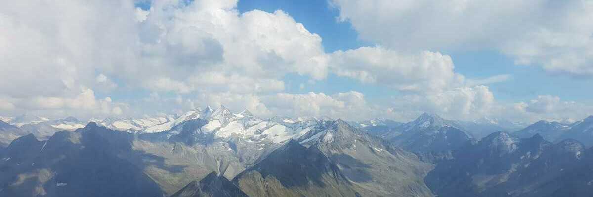 Flugwegposition um 14:12:30: Aufgenommen in der Nähe von Gemeinde Gerlos, 6281 Gerlos, Österreich in 2815 Meter