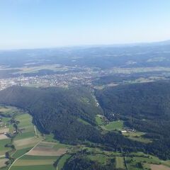 Verortung via Georeferenzierung der Kamera: Aufgenommen in der Nähe von Gemeinde Ternitz, Österreich in 1400 Meter