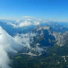 Flugwegposition um 11:23:07: Aufgenommen in der Nähe von Weng im Gesäuse, 8913, Österreich in 2606 Meter