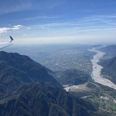 Flugwegposition um 10:39:03: Aufgenommen in der Nähe von 33010 Venzone, Udine, Italien in 2137 Meter