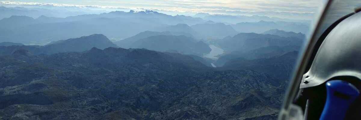 Flugwegposition um 14:06:23: Aufgenommen in der Nähe von Gemeinde Hinterstoder, Hinterstoder, Österreich in 3229 Meter