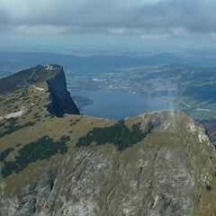 Verortung via Georeferenzierung der Kamera: Aufgenommen in der Nähe von Gemeinde St. Wolfgang im Salzkammergut, Österreich in 2000 Meter