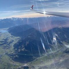 Verortung via Georeferenzierung der Kamera: Aufgenommen in der Nähe von Gemeinde Saalfelden am Steinernen Meer, 5760 Saalfelden am Steinernen Meer, Österreich in 3600 Meter