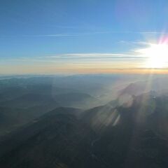 Flugwegposition um 15:14:50: Aufgenommen in der Nähe von Gemeinde Rosenau am Hengstpaß, Österreich in 4663 Meter