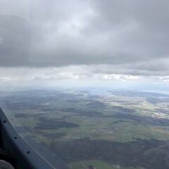 Flugwegposition um 15:04:27: Aufgenommen in der Nähe von Landkreis Tuttlingen, Deutschland in 1976 Meter