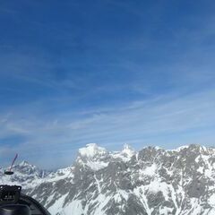 Flugwegposition um 12:48:21: Aufgenommen in der Nähe von Gemeinde Saalfelden am Steinernen Meer, 5760 Saalfelden am Steinernen Meer, Österreich in 2298 Meter
