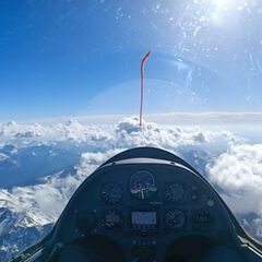 Verortung via Georeferenzierung der Kamera: Aufgenommen in der Nähe von Arrondissement de Gap, Frankreich in 4500 Meter