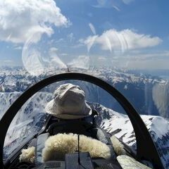 Flugwegposition um 12:40:49: Aufgenommen in der Nähe von Kleinsölk, 8961, Österreich in 2800 Meter