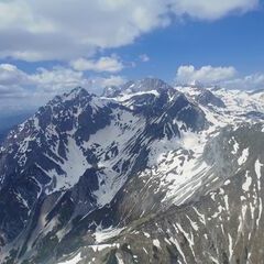 Flugwegposition um 11:24:18: Aufgenommen in der Nähe von Gemeinde Ramsau am Dachstein, 8972, Österreich in 2404 Meter