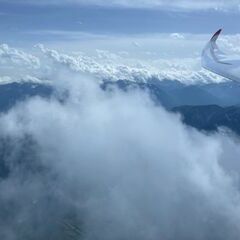 Flugwegposition um 13:22:46: Aufgenommen in der Nähe von Gemeinde Oberdrauburg, 9781, Österreich in 3016 Meter