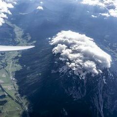Flugwegposition um 15:29:00: Aufgenommen in der Nähe von Irdning, 8952, Österreich in 2947 Meter