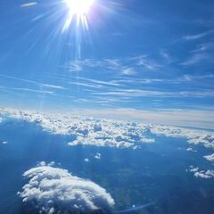 Flugwegposition um 15:44:46: Aufgenommen in der Nähe von Gemeinde Aigen im Ennstal, Österreich in 4569 Meter
