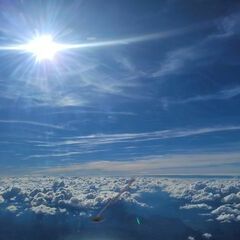 Flugwegposition um 15:52:24: Aufgenommen in der Nähe von Gemeinde Aigen im Ennstal, Österreich in 5053 Meter