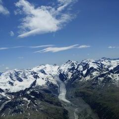 Verortung via Georeferenzierung der Kamera: Aufgenommen in der Nähe von Maloja, Schweiz in 4100 Meter