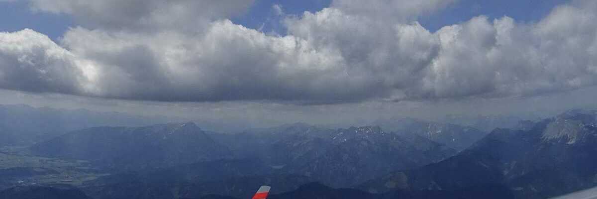 Flugwegposition um 11:58:23: Aufgenommen in der Nähe von Tragöß-Sankt Katharein, Österreich in 2407 Meter