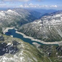 Flugwegposition um 13:00:49: Aufgenommen in der Nähe von Gemeinde Maria Alm am Steinernen Meer, 5761, Österreich in 2783 Meter