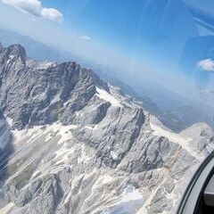 Flugwegposition um 14:14:14: Aufgenommen in der Nähe von Gemeinde Ramsau am Dachstein, 8972, Österreich in 3063 Meter