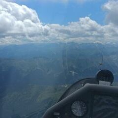Flugwegposition um 12:49:49: Aufgenommen in der Nähe von Gemeinde Weißpriach, 5573, Österreich in 3067 Meter