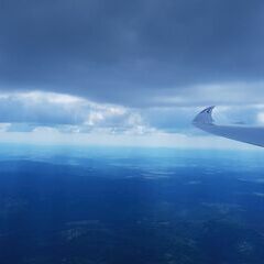 Flugwegposition um 13:32:54: Aufgenommen in der Nähe von Moorbad Harbach, Österreich in 1773 Meter