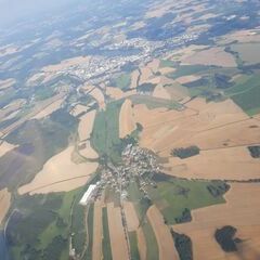 Verortung via Georeferenzierung der Kamera: Aufgenommen in der Nähe von Okres Jindřichův Hradec, Tschechien in 2155 Meter