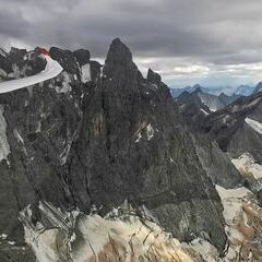 Verortung via Georeferenzierung der Kamera: Aufgenommen in der Nähe von Arrondissement de Briançon, Frankreich in 3900 Meter