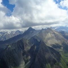 Flugwegposition um 13:23:53: Aufgenommen in der Nähe von Gemeinde Uttendorf, Österreich in 2793 Meter