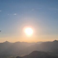 Flugwegposition um 18:14:04: Aufgenommen in der Nähe von Arrondissement de Forcalquier, Frankreich in 1467 Meter