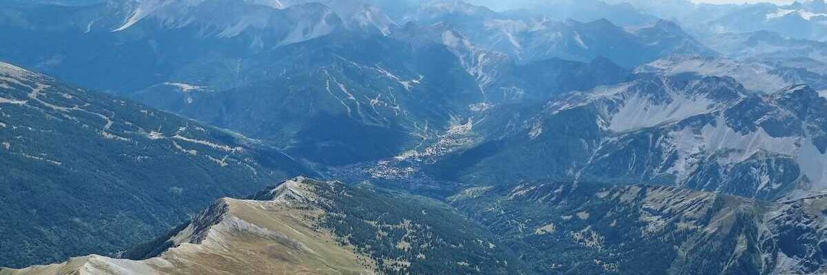Flugwegposition um 12:30:37: Aufgenommen in der Nähe von 10052 Bardonecchia, Turin, Italien in 3750 Meter
