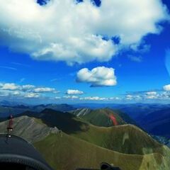 Flugwegposition um 14:15:30: Aufgenommen in der Nähe von Gemeinde Muhr, 5583, Österreich in 2626 Meter