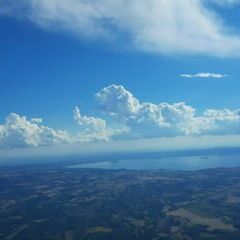 Flugwegposition um 14:50:25: Aufgenommen in der Nähe von 05018 Orvieto, Terni, Italien in 1513 Meter