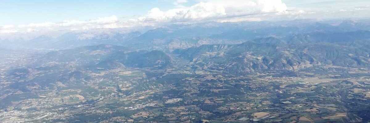 Flugwegposition um 15:27:07: Aufgenommen in der Nähe von Arrondissement de Gap, Frankreich in 2947 Meter