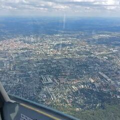 Flugwegposition um 12:46:19: Aufgenommen in der Nähe von Gemeinde Thal, Österreich in 1511 Meter