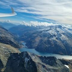 Flugwegposition um 11:57:17: Aufgenommen in der Nähe von Gemeinde Hüttschlag, 5612, Österreich in 3003 Meter