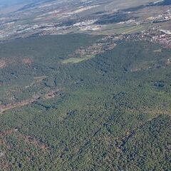 Flugwegposition um 12:05:19: Aufgenommen in der Nähe von Gemeinde Winzendorf-Muthmannsdorf, Österreich in 1069 Meter