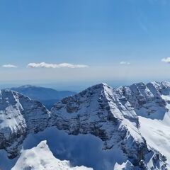 Flugwegposition um 11:52:13: Aufgenommen in der Nähe von 33018 Tarvis, Udine, Italien in 2364 Meter