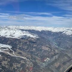 Flugwegposition um 13:29:09: Aufgenommen in der Nähe von Lienz, Österreich in 3346 Meter