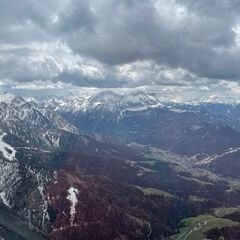 Flugwegposition um 11:08:04: Aufgenommen in der Nähe von 39030 St. Lorenzen, Autonome Provinz Bozen - Südtirol, Italien in 2474 Meter